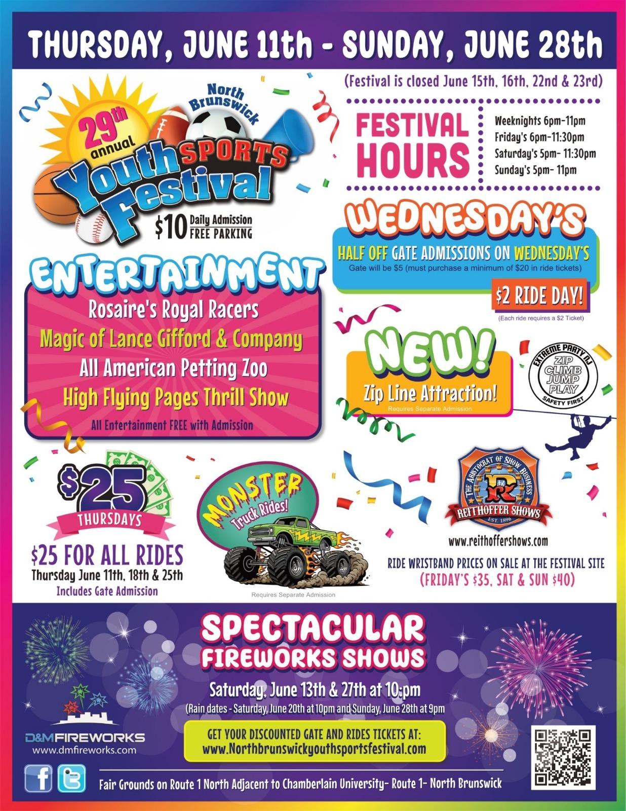Festival Hours Banner